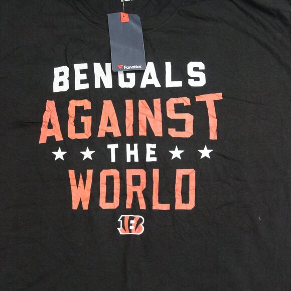Fanatics Men Black Tee Shirt Cincinatti Bengals Size XXL - Picture 3 of 7